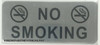 NO SMOKING SIGNS