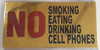 NO CELL PHONES SIGNS