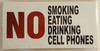 NO SMOKING SIGNS