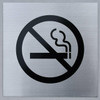 NO SMOKING SYMBOL SIGN (ALUMINUM SIGNS