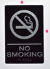 NO SMOKING SIGNS