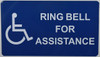 Please Ring Bell for Assistance Signs