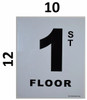 FLOOR NUMBER SIGNS