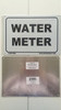SIGNS WATER METER SIGN (WHITE