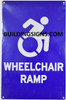 SIGNS Wheelchair RAMP Sign (Aluminium