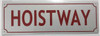 SIGNS Hoistway Sign (Reflective !!!,Aluminum