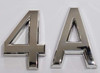 Apartment Number 4A Sign/Mailbox Number Sign,