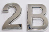 SIGNS Apartment Number 2B Sign/Mailbox Number Sign,