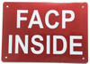 SIGNS FACP Inside Sign -