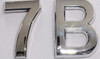 Apartment Number 7B Sign/Mailbox Number Sign,