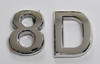 Apartment Number 8D Sign/Mailbox Number Sign,