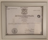 Business license frame Michigan 8.5x11 (