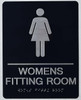 SIGNS Women'S Fitting Room ACCESSIBLE