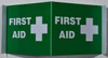 SIGNS First Aid 3D Projection Sign/First Aid