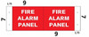 FIRE Alarm Panel Sign
