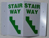 SIGNS Stairway 3D Projection Sign/Stairway Hallway Sign