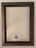 Elevator Inspection Certificate Frame 6" X