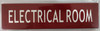 SIGNS Electrical Room Door/Wall Sign