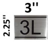 APARTMENT NUMBER SIGNS