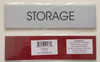 STORAGE SIGNS