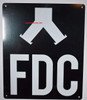 FDC Sign with Symbol Sign