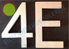 SIGNS Apartment Number 4E Sign