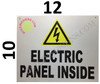 Electrical Panels Inside Sign