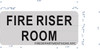 FIRE RISER ROOM SIGN