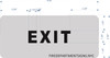 EXIT SIGN