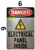 Danger Electrical Panel Inside Sign