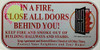 SIGNS FDNY Sign, New York