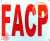 SIGNS FACP Sign (Reflective !!, Aluminium-Rust Free,White,