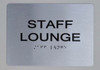 HOTEL STAFF LOUNGE SIGN