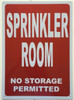 SPRINKLER SIGNS