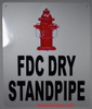SIGNS FDC Dry Standpipe sign