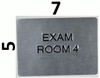 EXAM Room 4 Sign