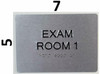 EXAM Room 1 Sign