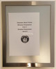 DIRECTORY FRAME 8.5X11 stainless Steel-(ref062020)