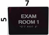 EXAM Room 1 Sign