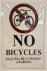 NO Bicycles Locks Will