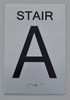HOTEL DIRECTIONAL SIGN STAIR A