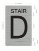 SIGNS STAIR D ADA Sign -Tactile Signs