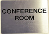 Conference Room ADA-Sign -Tactile Signs (Aluminium,