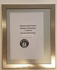 SIGNS Elevator certificate frame 8x10