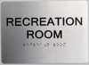 ADA RECREATION ROOM SIGN