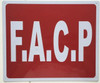 SIGNS F.A.C.P Sign- FIRE ALARM