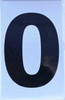 Apartment Number Sign - Letter O