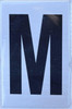 Apartment Number Sign - Letter M