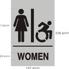 NYC Women ACCESSIBLE Restroom Sign