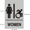 HOTEL ADA NYC WOMEN ACCESSIBLE RESTROOM SIGN